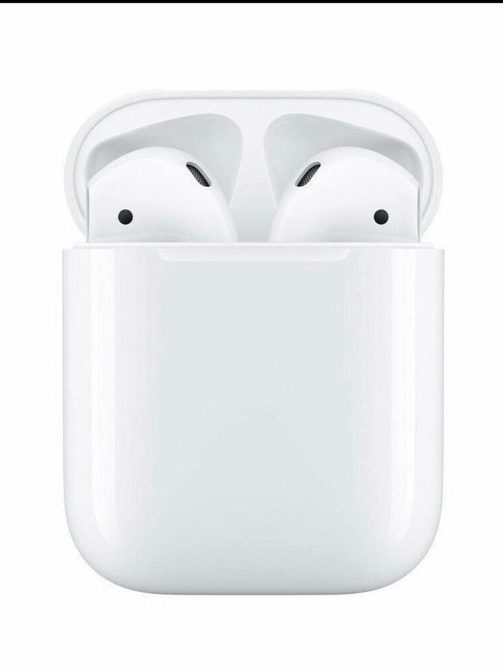 Apple Airpods 2nd Generation White Wireless Earbuds with Charging Case